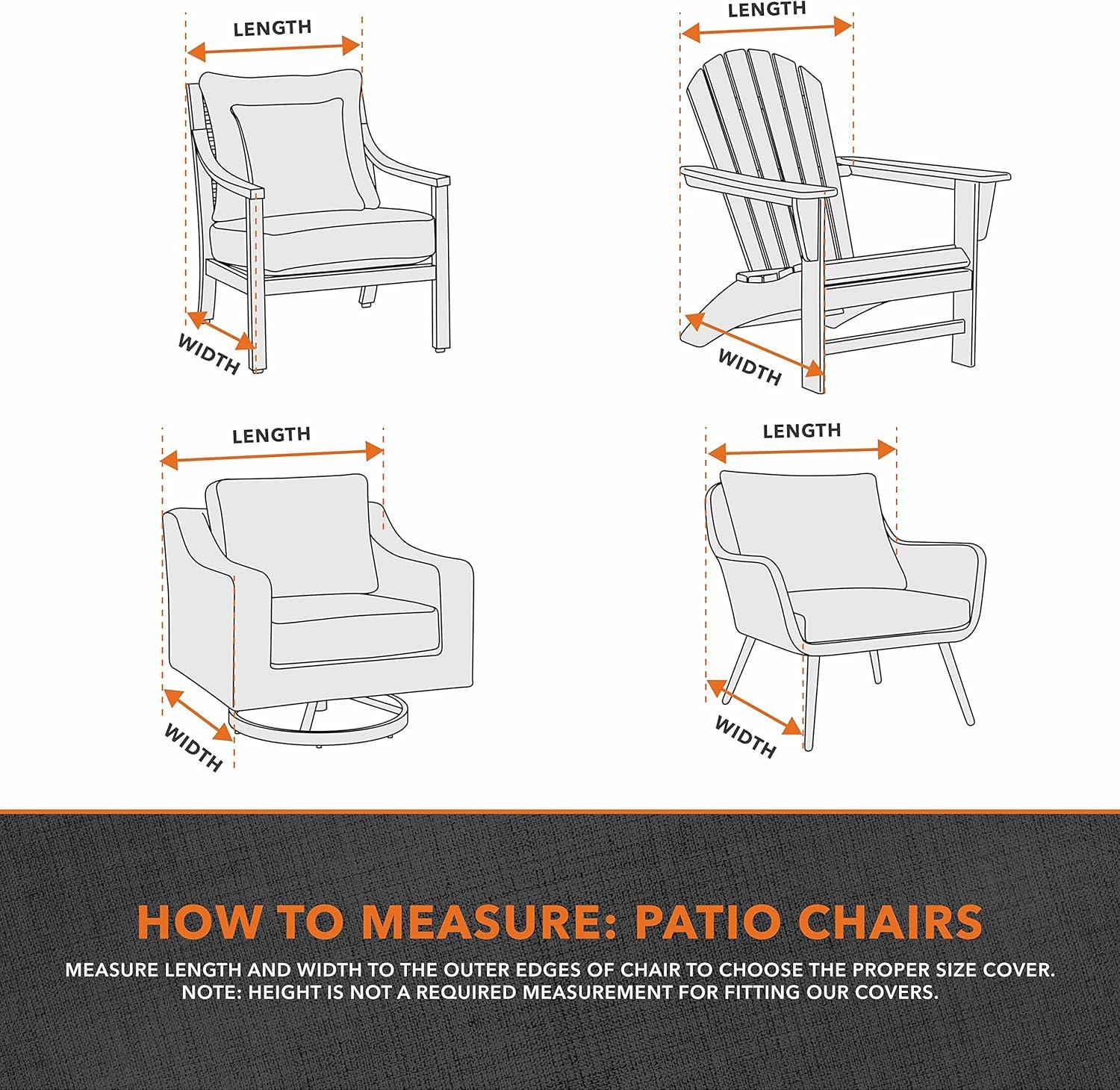Modern Leisure Modern Leisure Garrison Patio Swivel Lounge Chair Cover,  37.5"L x 39.25"W x 38.5"H, Sandstone