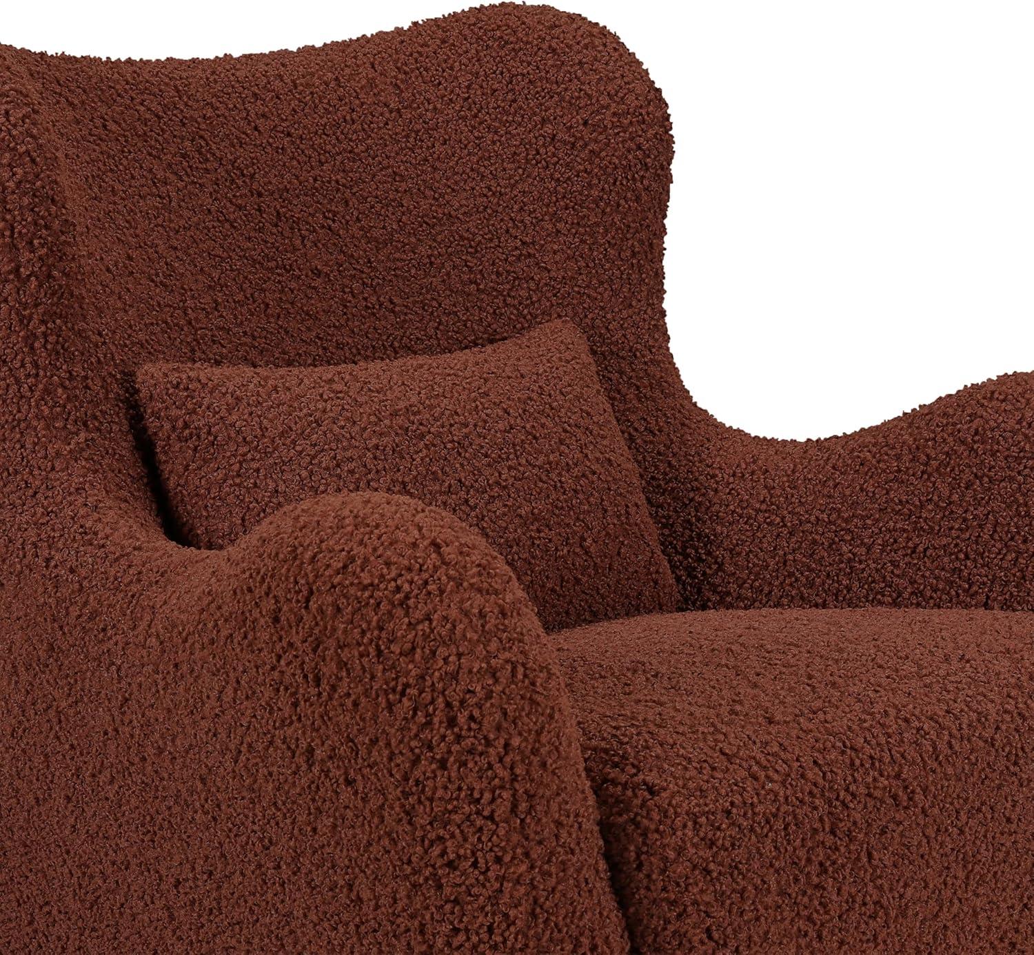 Solstice Swivel Glider in Boucle