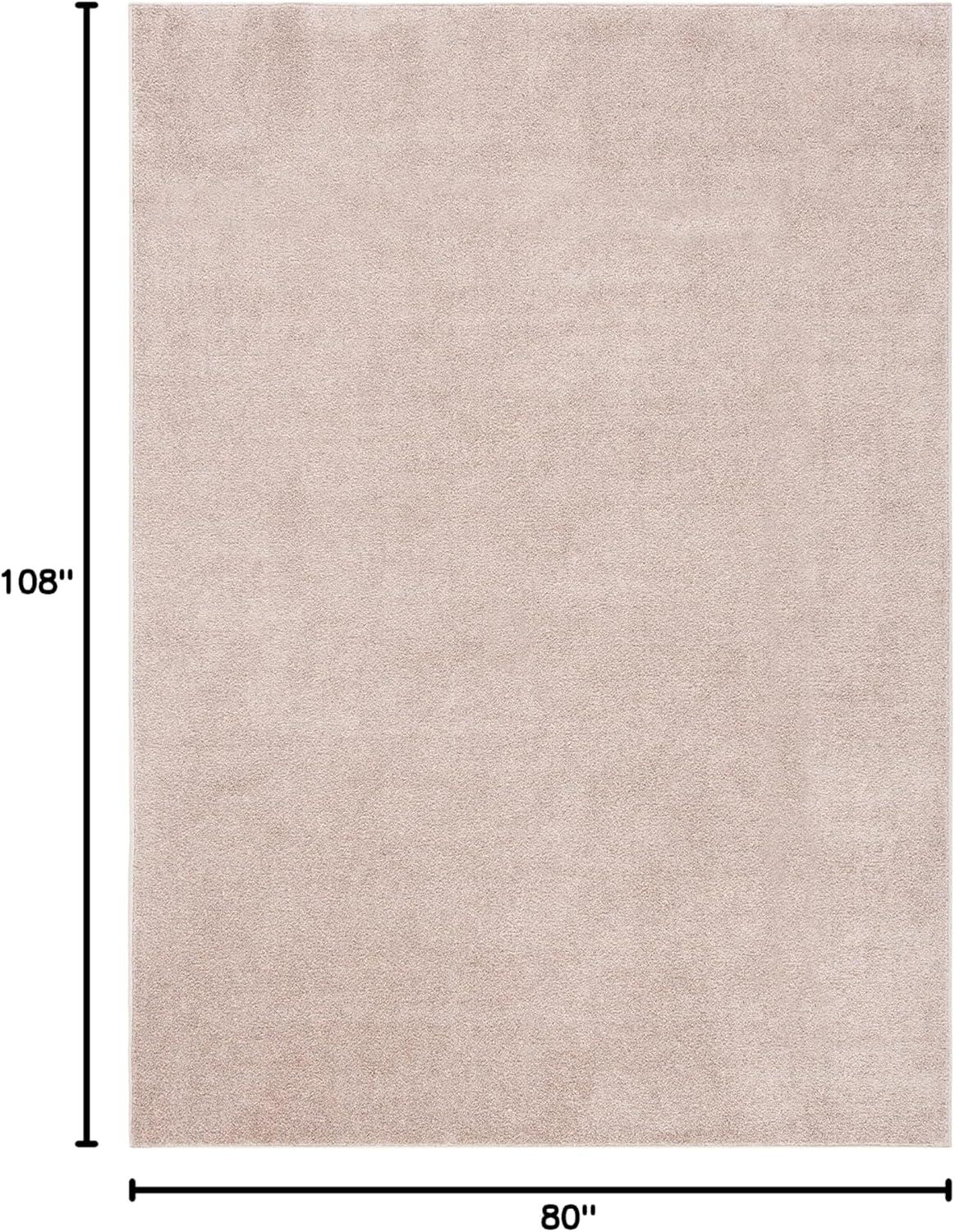 Non-Slip NSD120 Power Loomed Area Rug - Taupe - 6'7"x9' - Safavieh.
