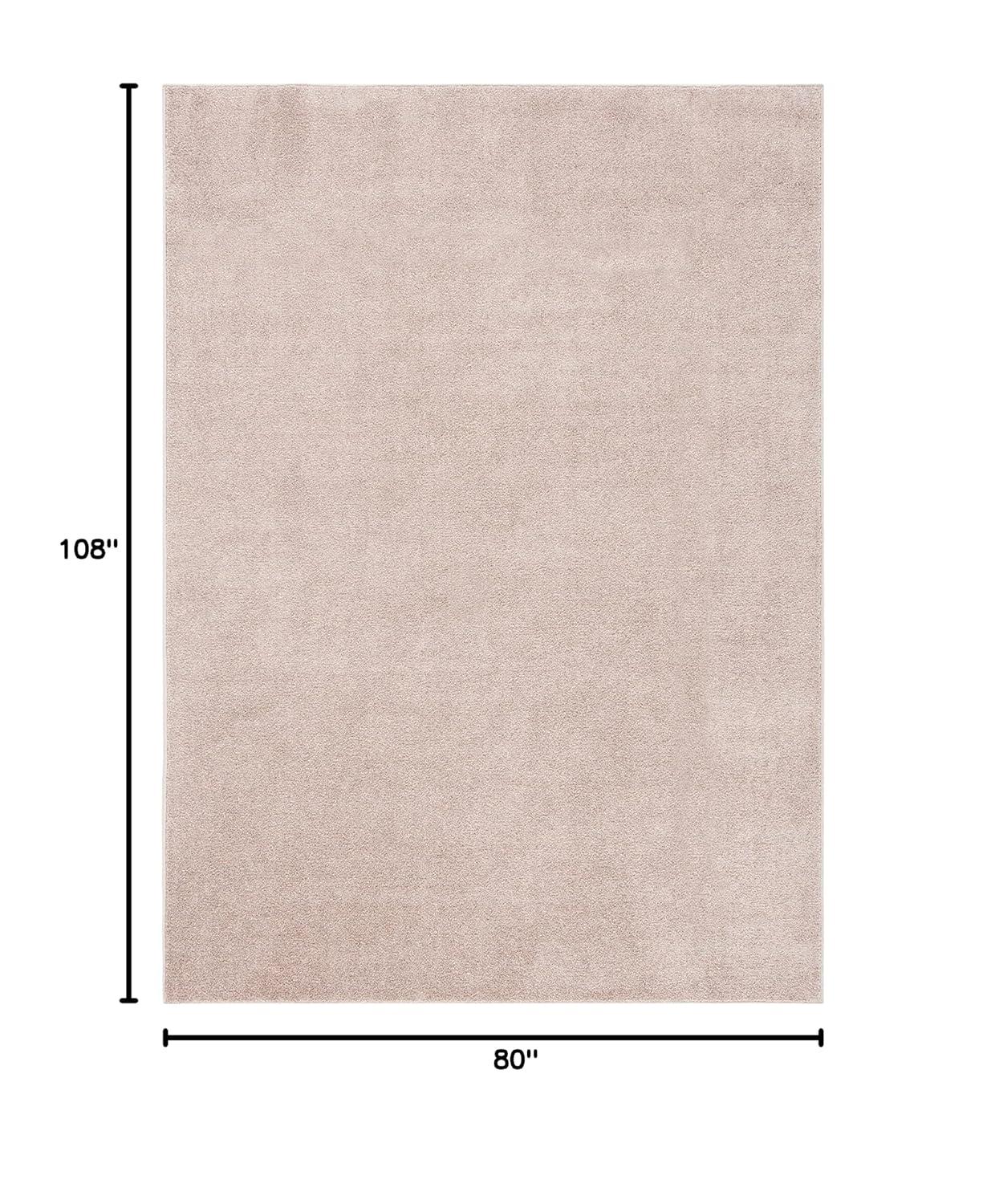 Non-Slip NSD120 Power Loomed Area Rug - Taupe - 6'7"x9' - Safavieh.