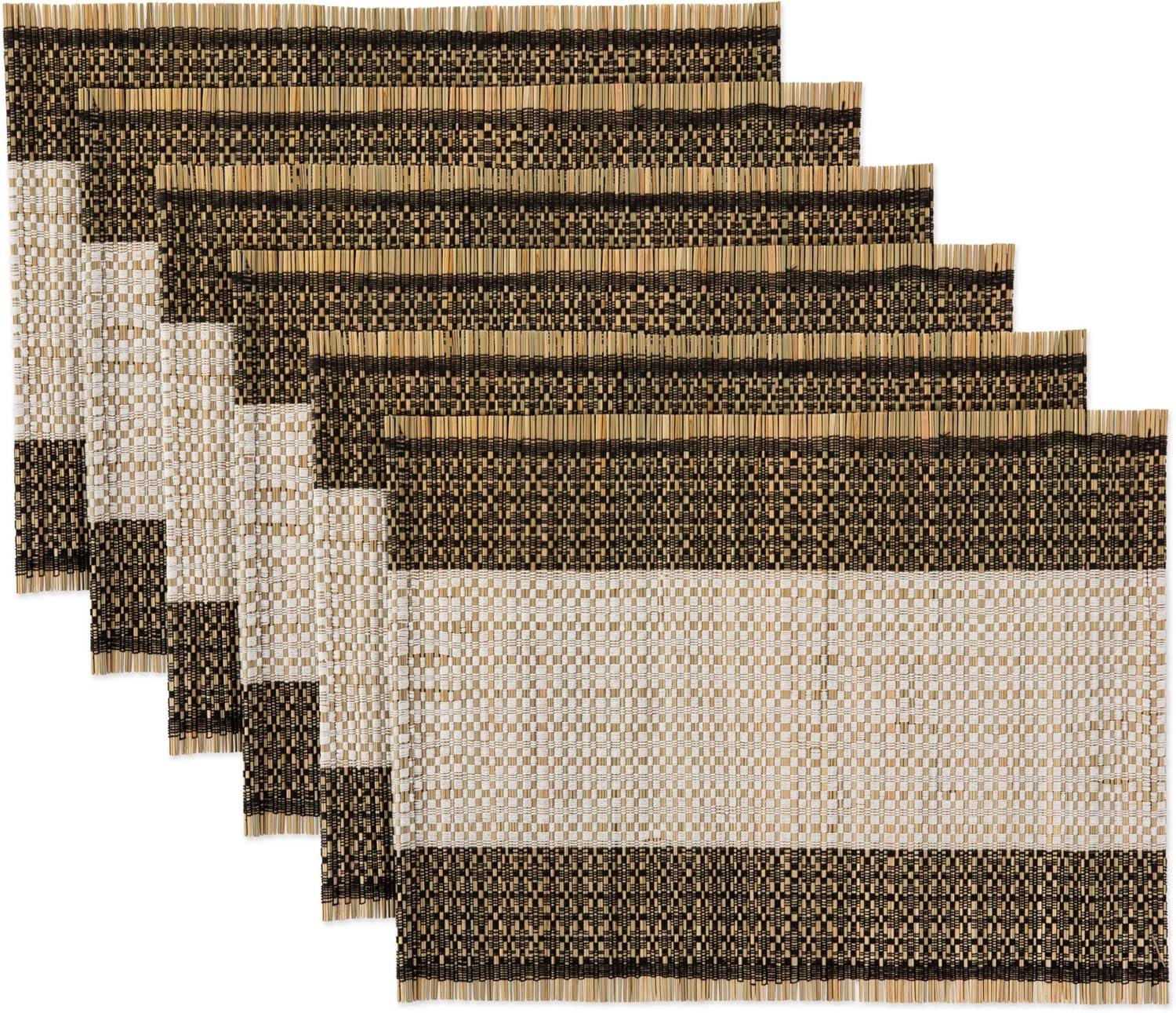 DII Urban Oasis Reed Placemat (Set of 6)