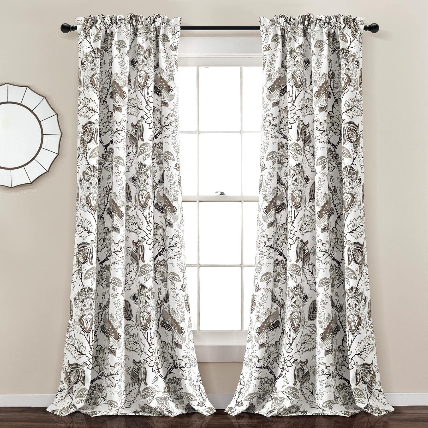 Polyester Curtain Pair (Set of 2)