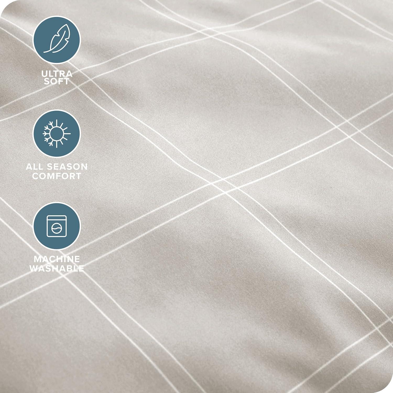 Bare Home Microfiber Geometric Sheet Set