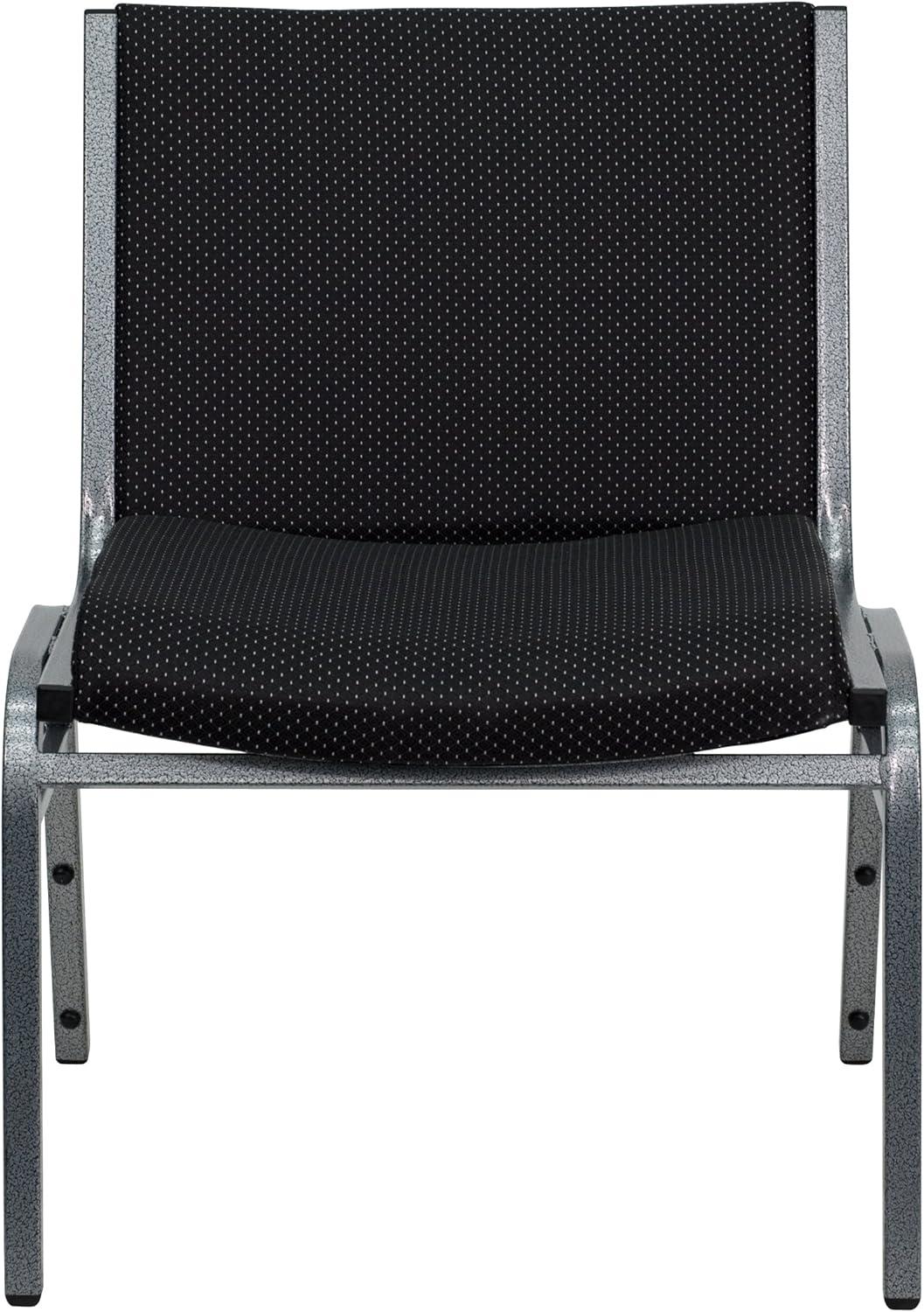 Flash Furniture Divine Multipurpose Big & Tall 1000 lb. Rated Stacking Guest Chairs for Business or Home Use (Set of 2)