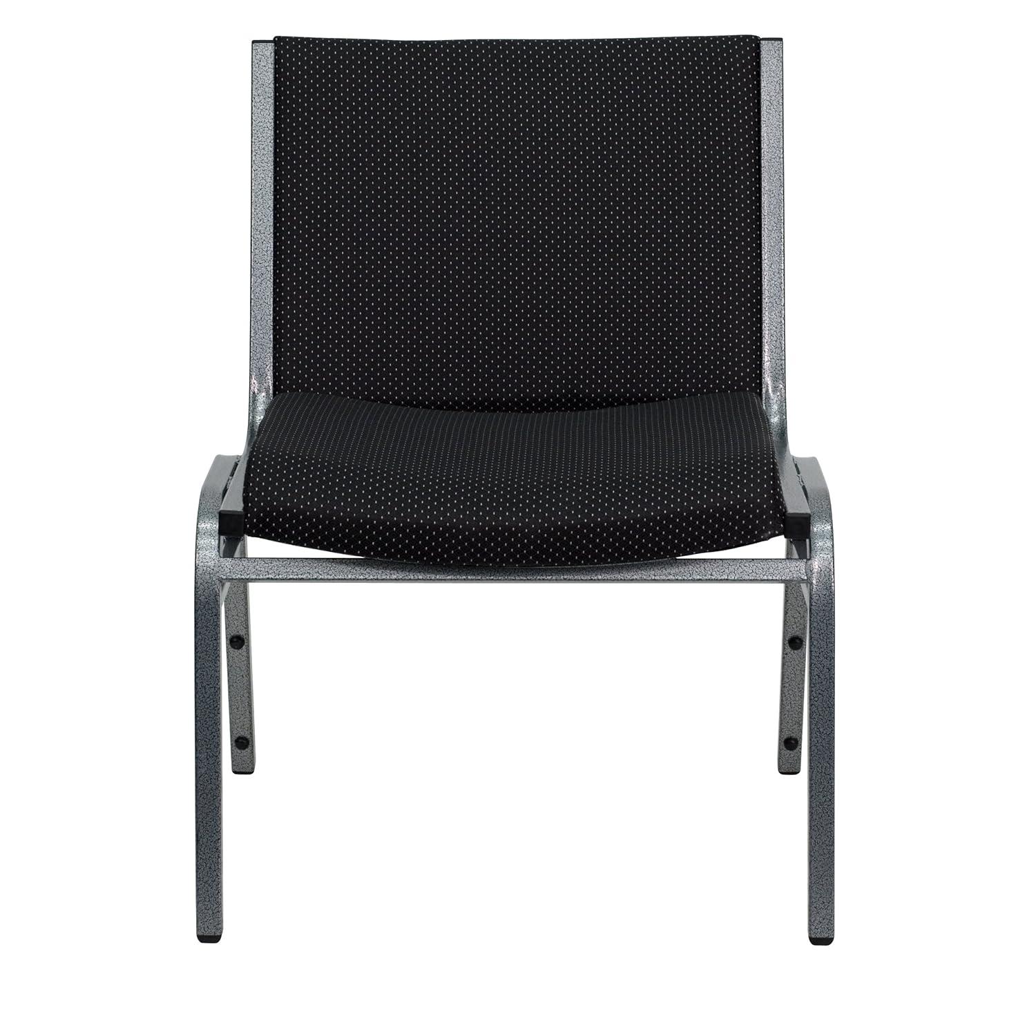 Flash Furniture Divine Multipurpose Big & Tall 1000 lb. Rated Stacking Guest Chairs for Business or Home Use (Set of 2)