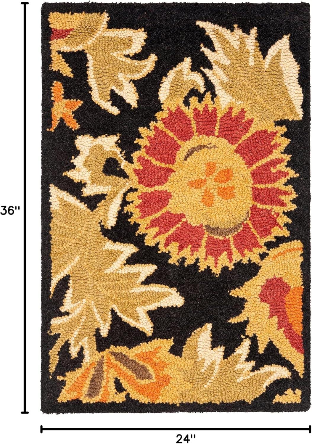 Earlee Hand Tufted Wool Floral Rug