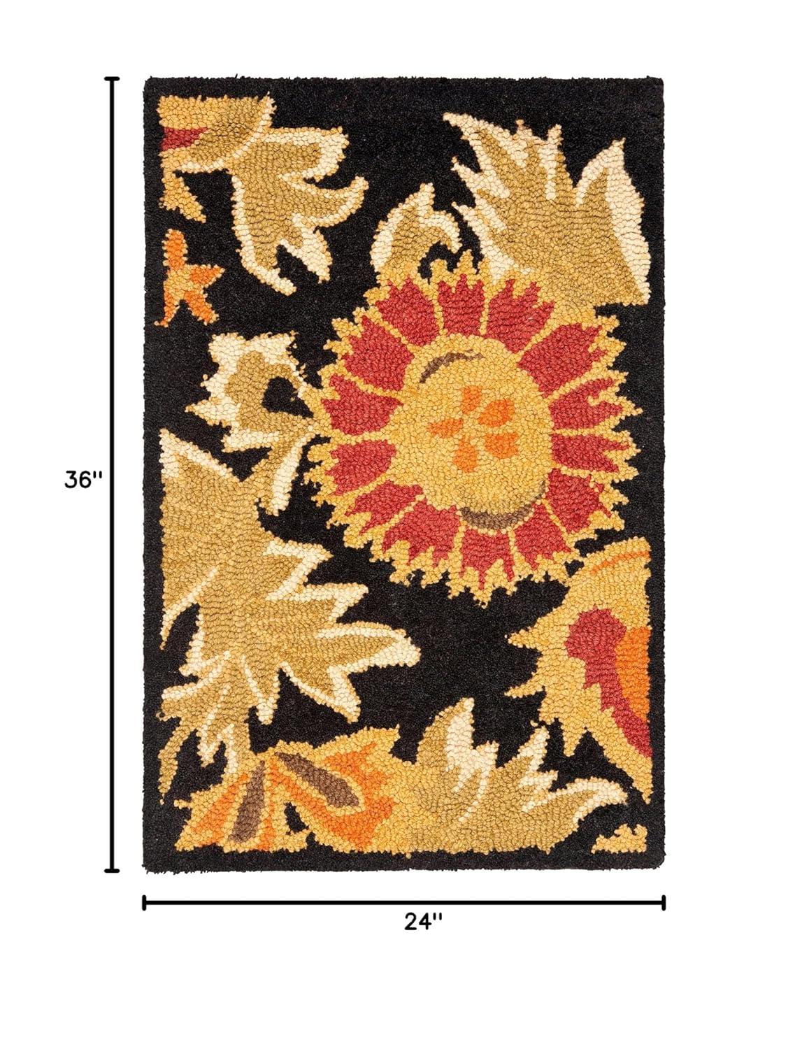 Earlee Hand Tufted Wool Floral Rug