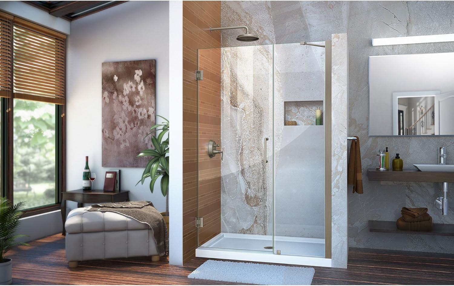 DreamLine Unidoor 45" W x 72" H Frameless Shower Door with ClearMax™ Technology SHDR-20457210-01