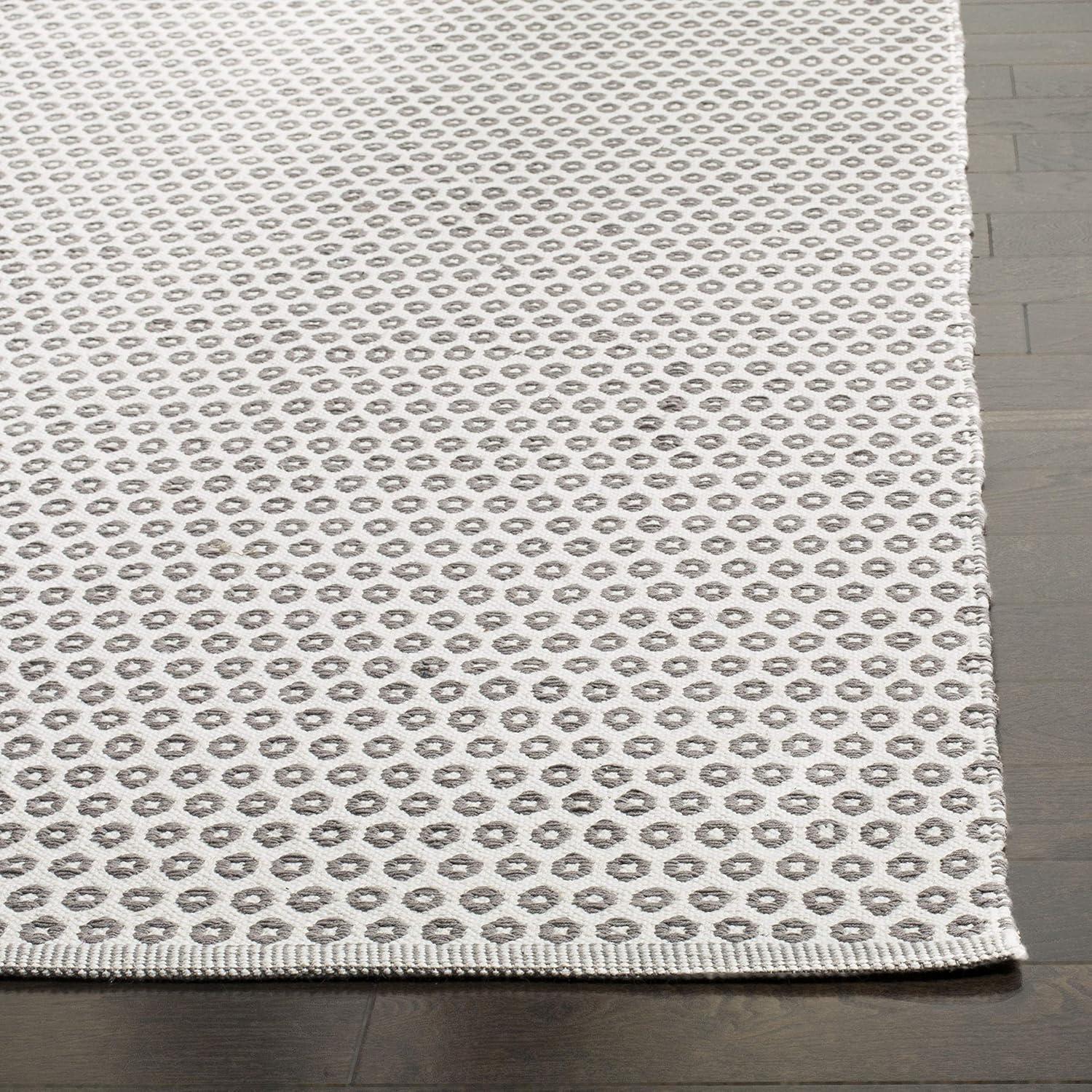 Montauk MTK616 Hand Woven Indoor Area Rug - Grey/Ivory - 8'x10' - Safavieh.