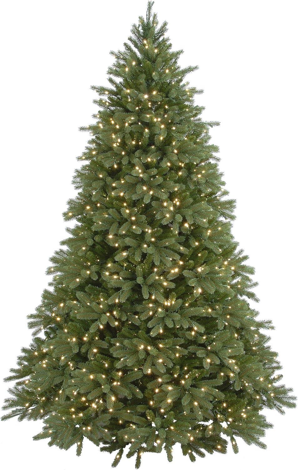 National Tree Company Pre-lit Jersey Frasier Fir Artificial Christmas Tree with Clear Lights