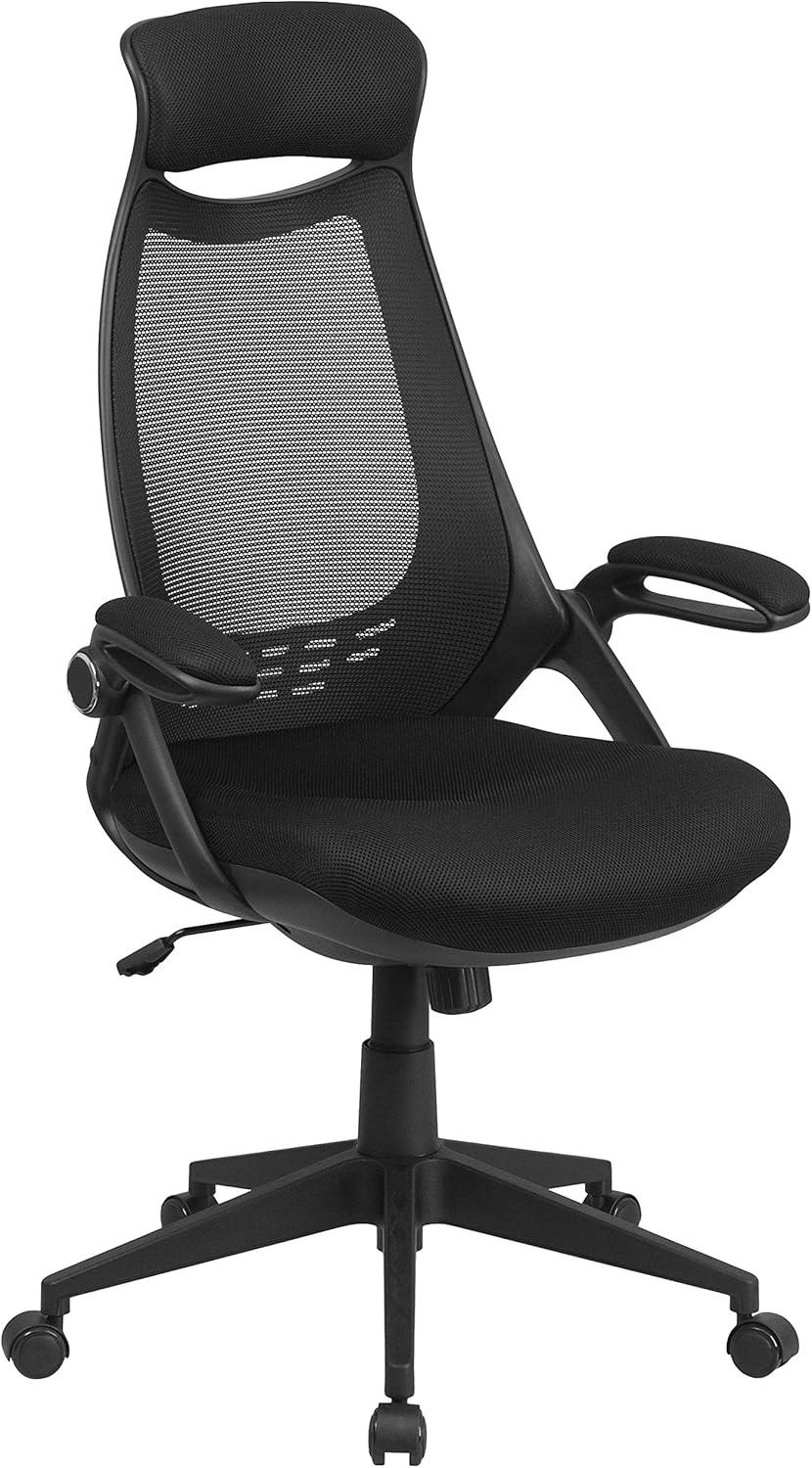 High Back Black Mesh Ergonomic Executive Swivel Chair