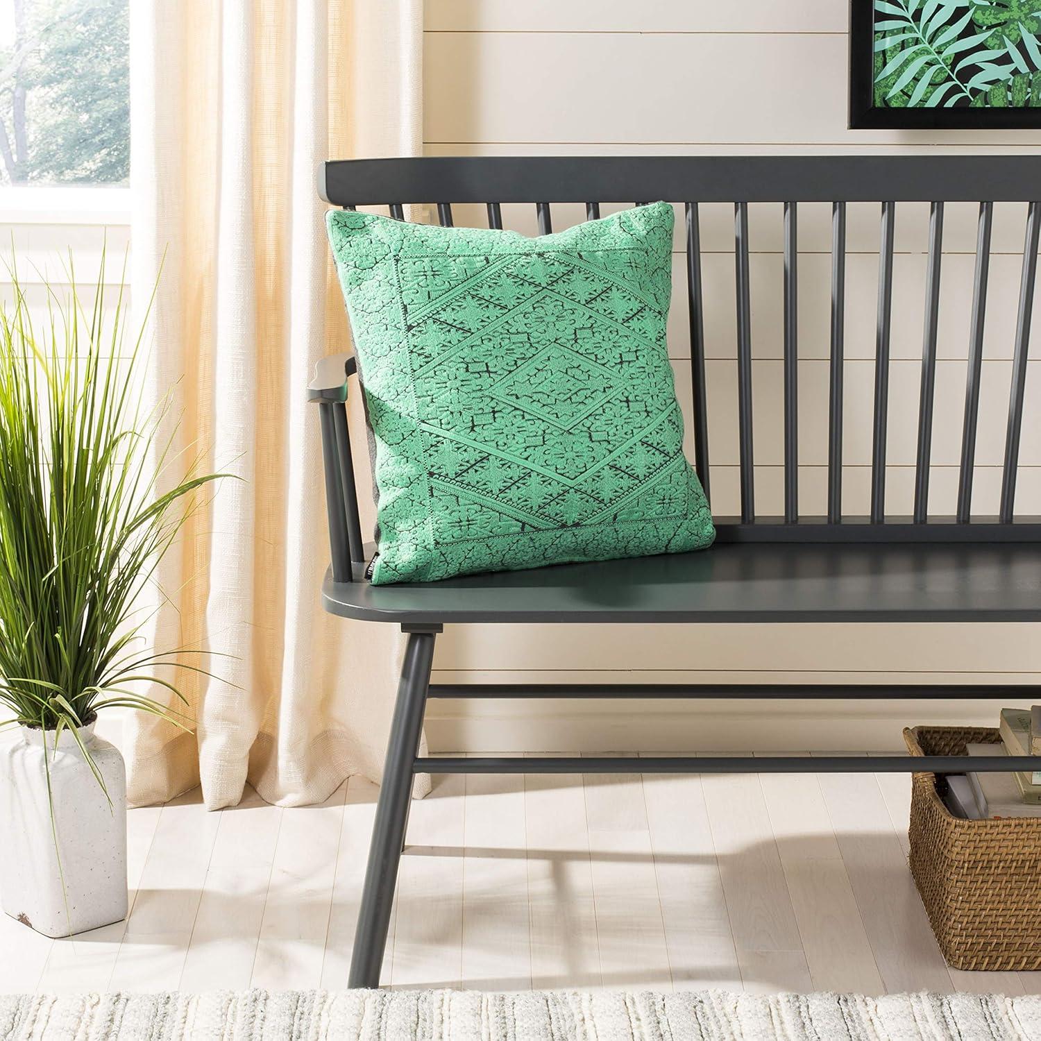 Lila Pillow - Sea Green - 14"X30" - Safavieh