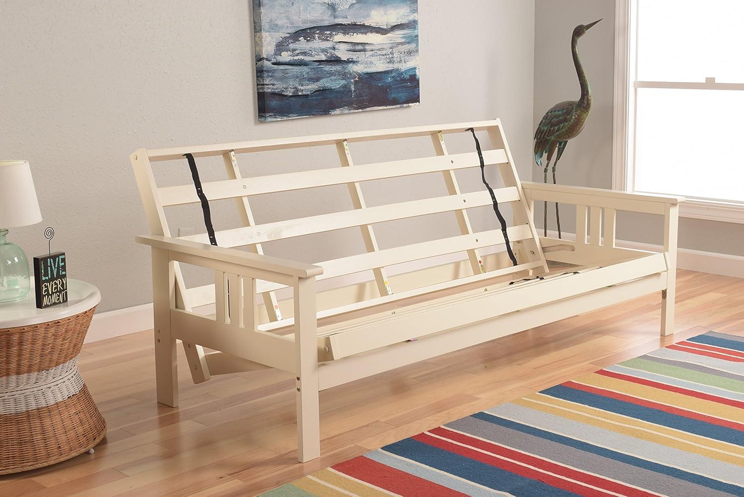 Kodiak Furniture Monterey Full-size Contemporary Solid Wood Frame in White