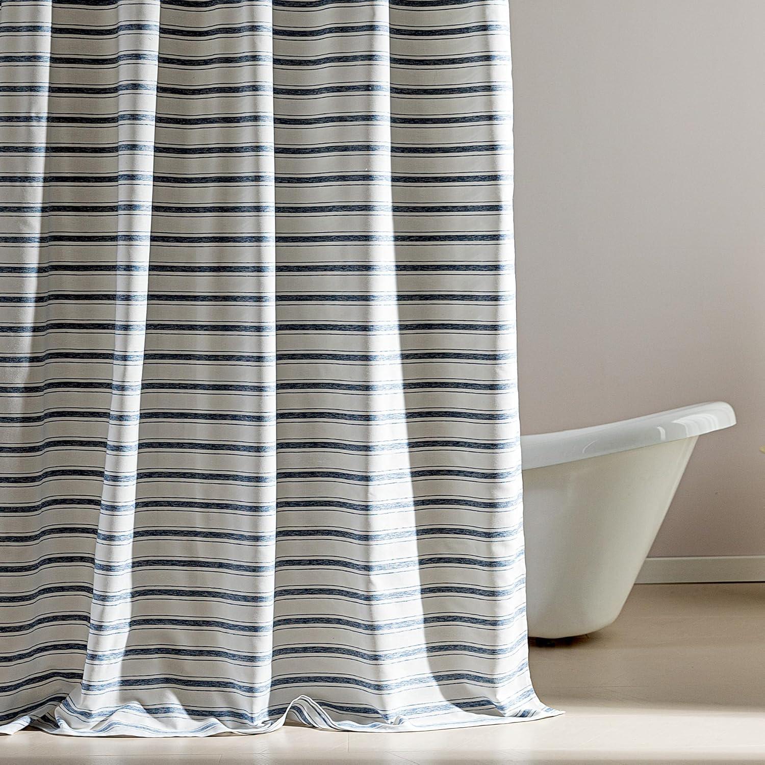 Lush Decor Striped Shower Curtain