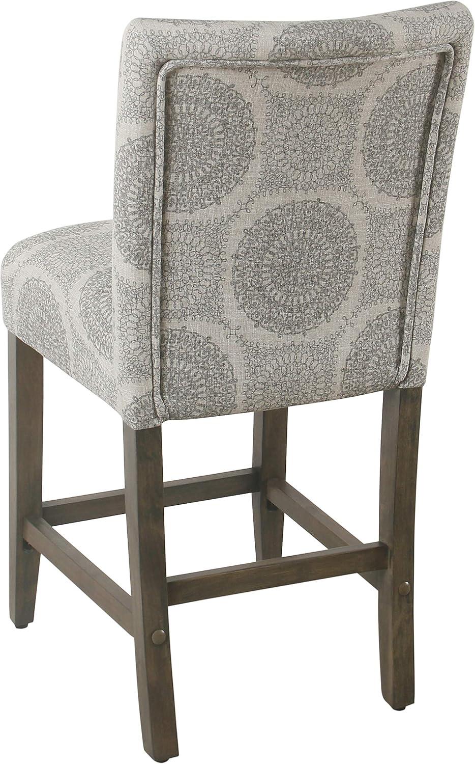 24" Upholstered Counter Height Barstool - HomePop