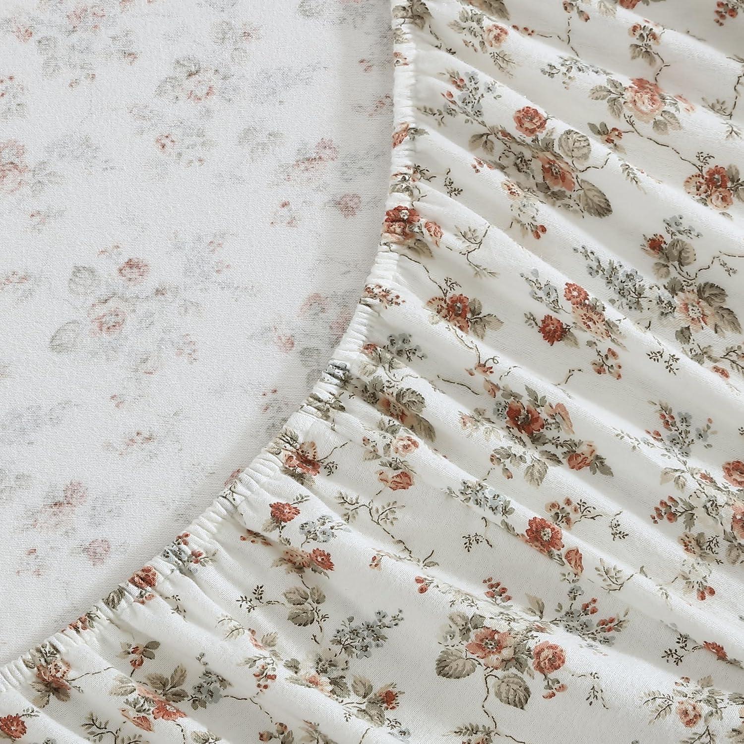 Laura Ashley Laura Ashley Cotton Flannel Cozy Sheet Sets