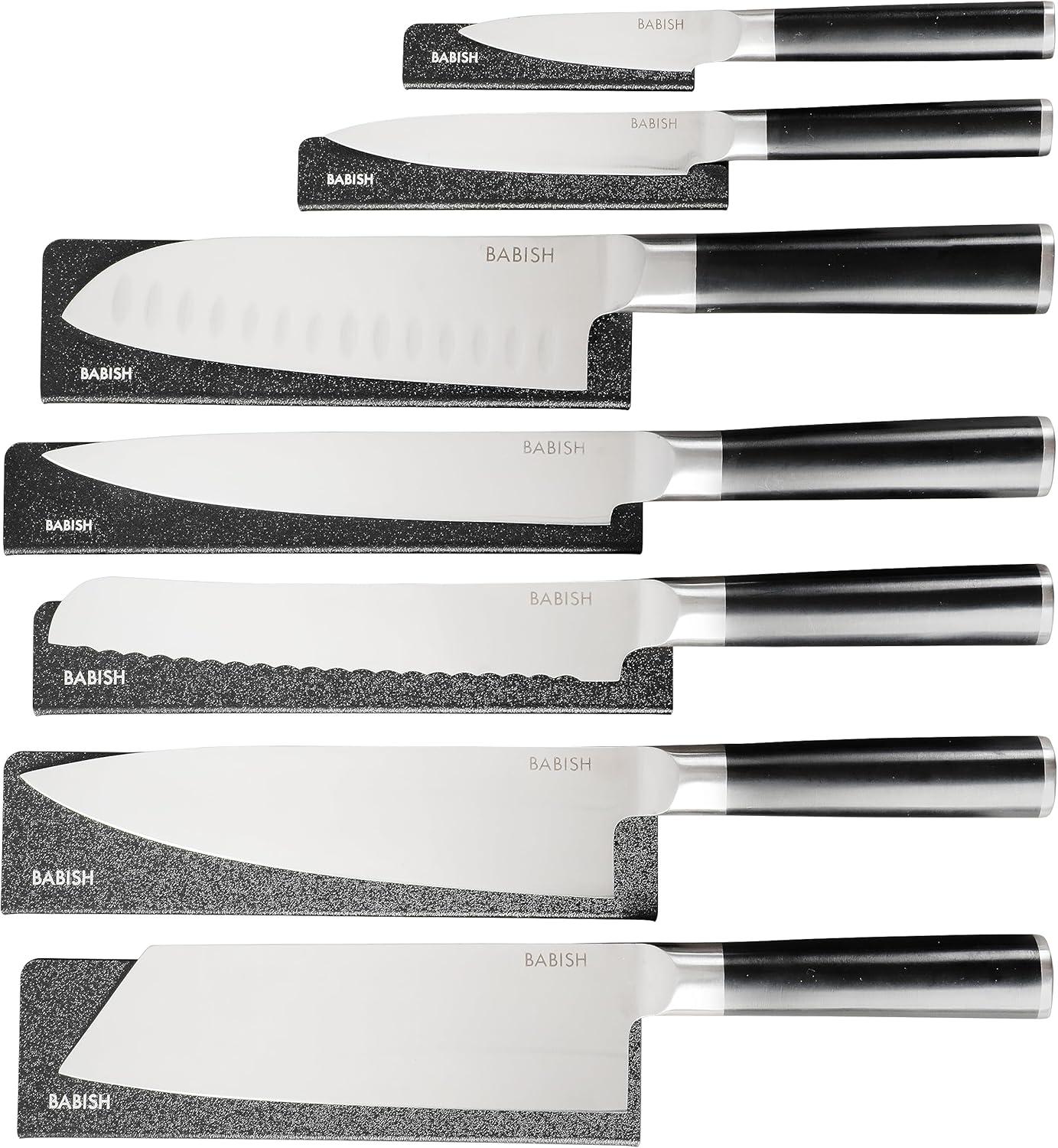 Babish 14 Piece High Carbon Stainless Steel Assorted Knife Set