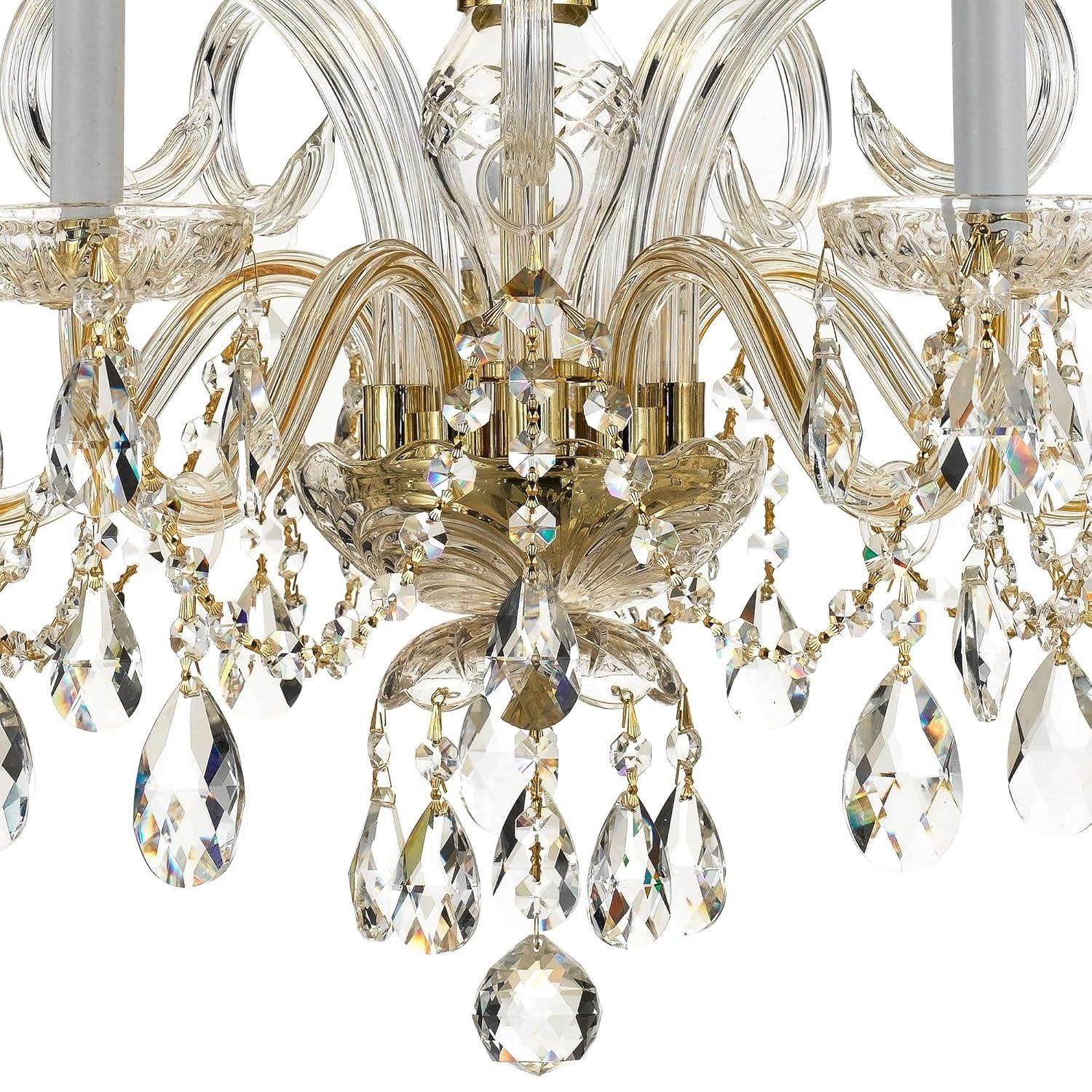 Crystorama Lighting - Five Light Chandelier - Crystal Crystal 5 Light Chandelier