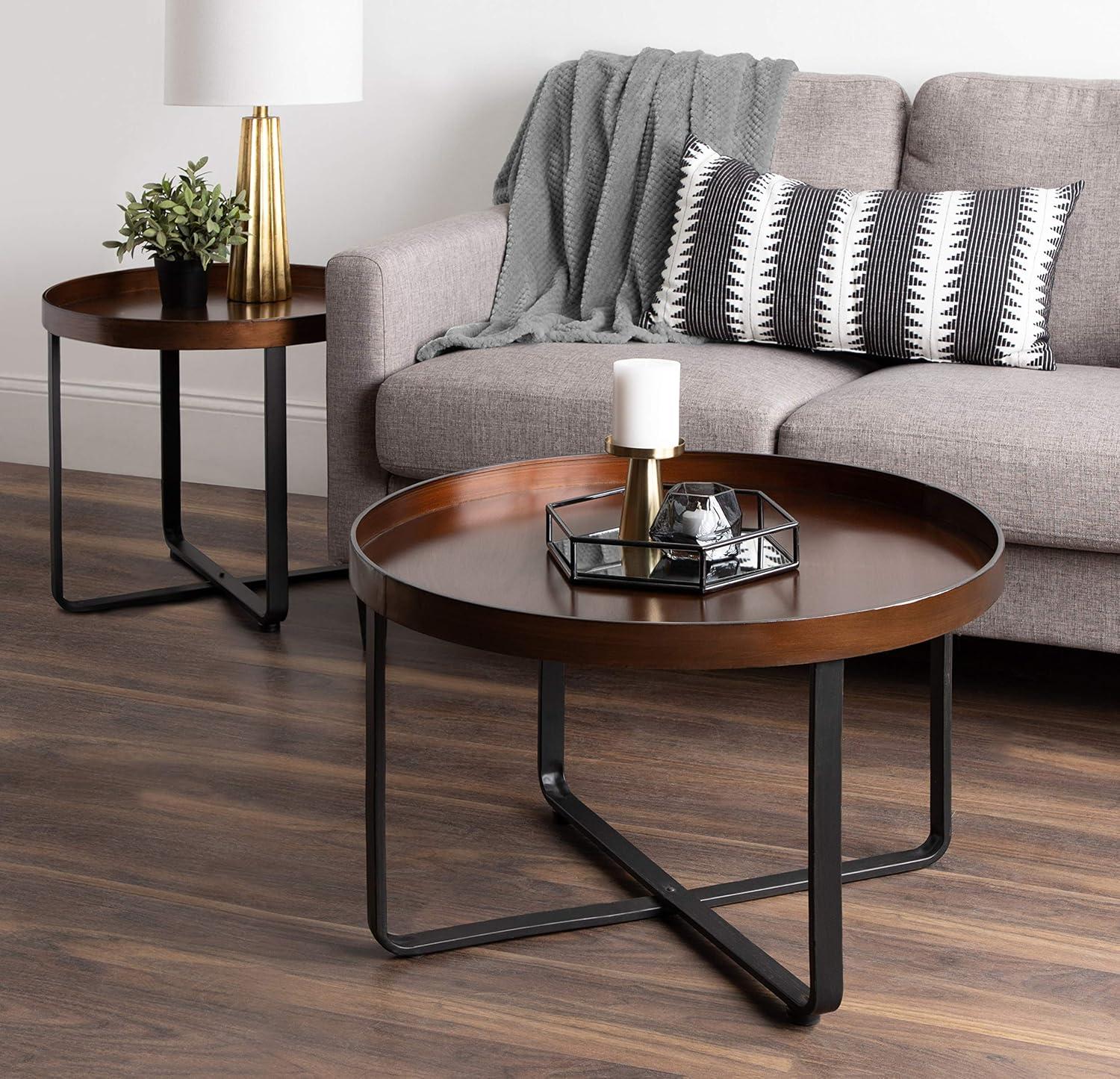 Kate and Laurel Zabel Metal Coffee Table