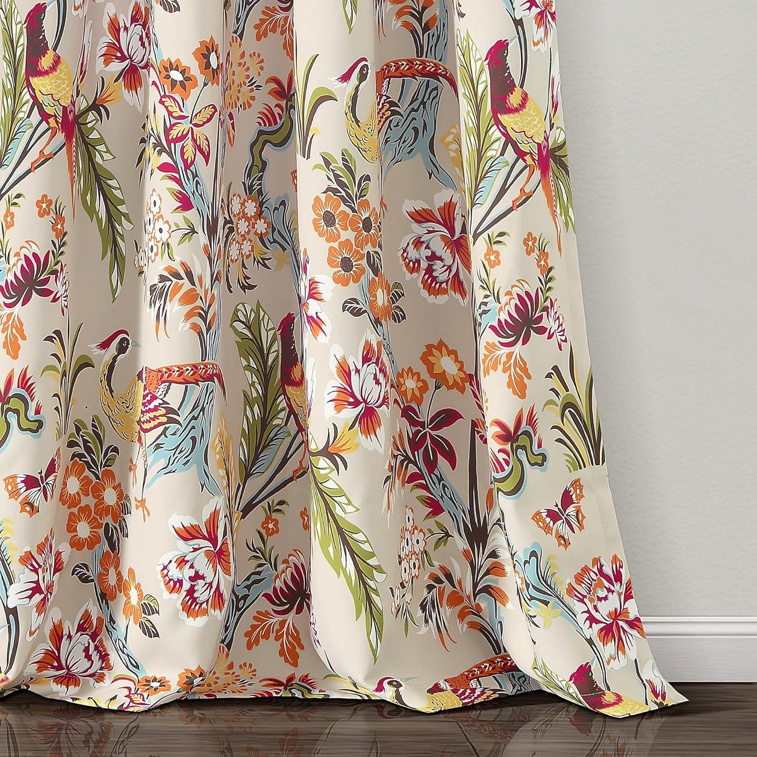 Polyester Room Darkening Curtain Pair