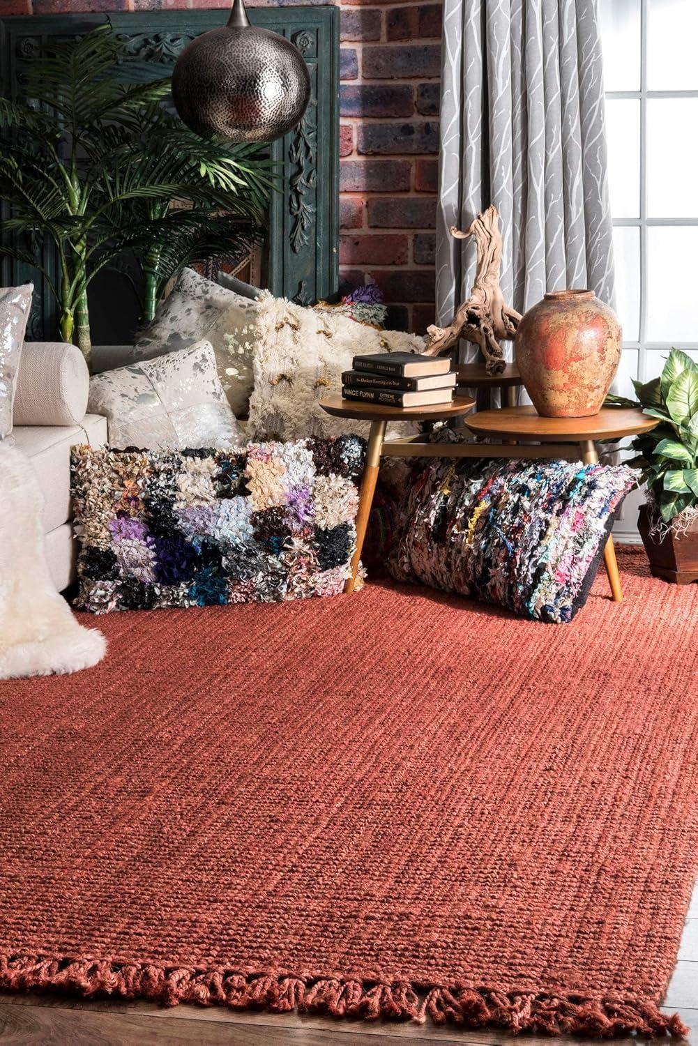 Nuloom Daniela Farmhouse Chunky Jute Indoor Area Rug