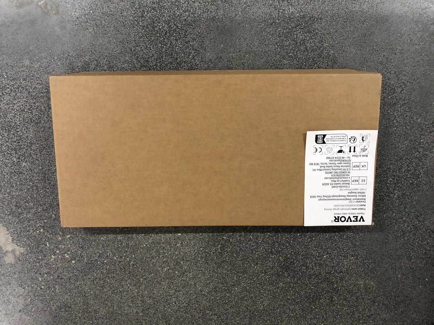 Vevor QXCKGBDHSSC48L638V0 4 x 1 ft. Wall Mounted Garage Storage Shelving - Pack of 2