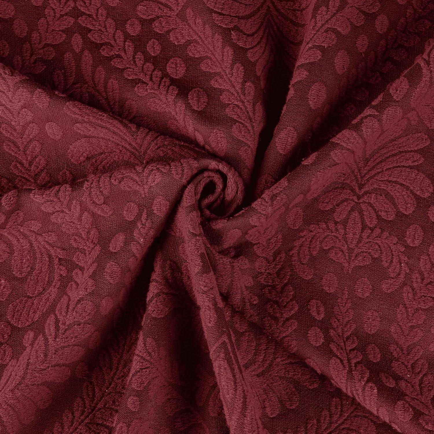 Superior Aspen Floral Scalloped Edge Cotton Blend Coverlet / Bedspread Set