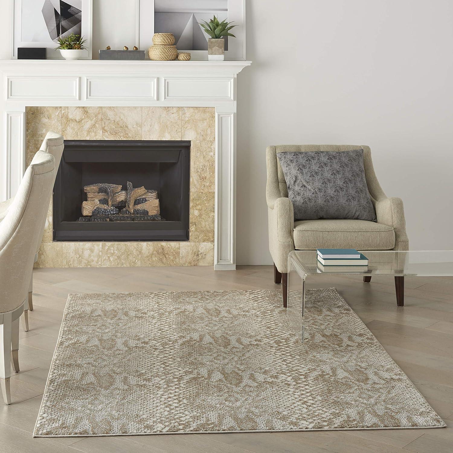 Nourison Solace Animal Pattern Indoor Area Rug