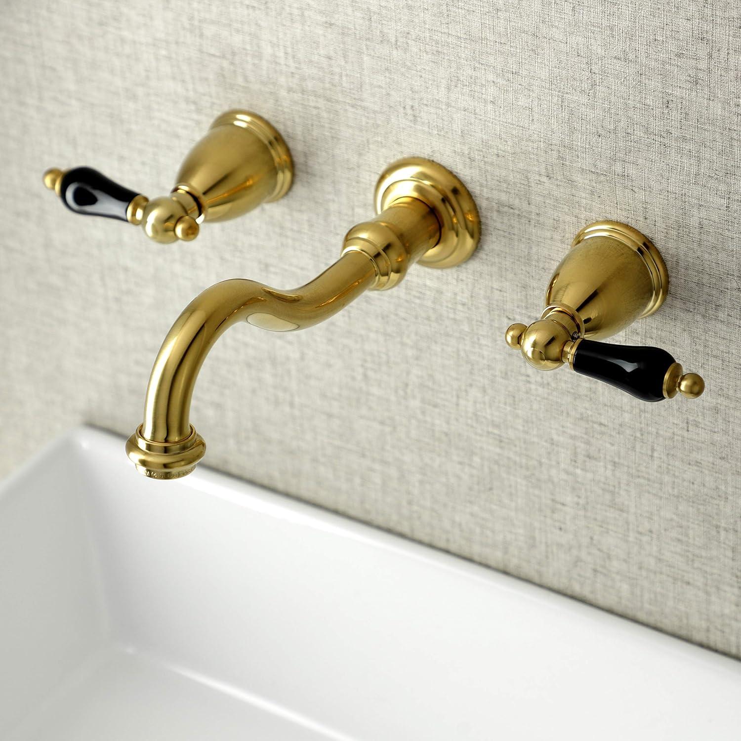 Kingston Brass Duchess Two-Handle Wall Mount Bathroom Faucet