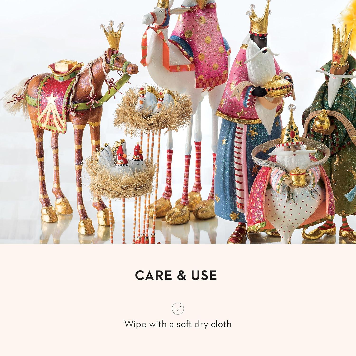 MacKenzie-Childs Patience Brewster Nativity Golda the Horse Figure