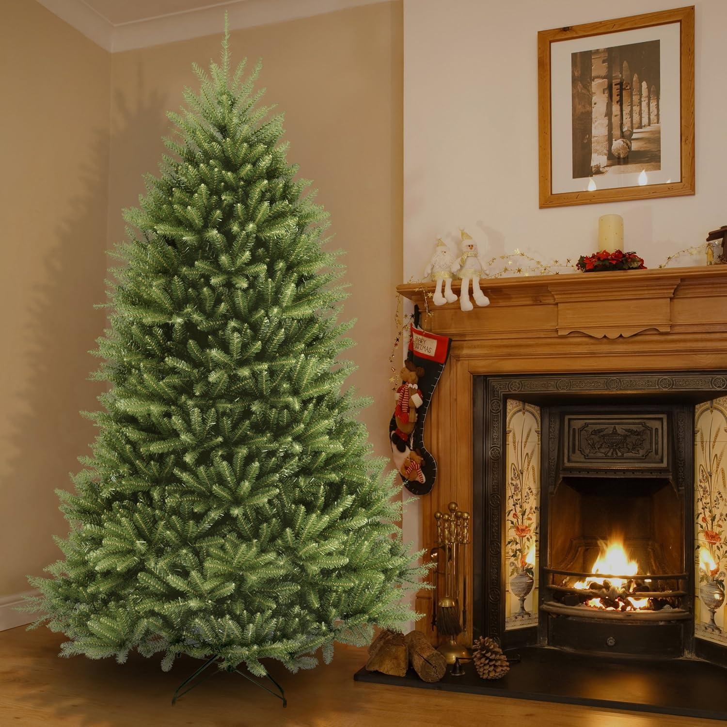 National Tree Company Dunhill Fir Hinged Artificial Christmas Tree