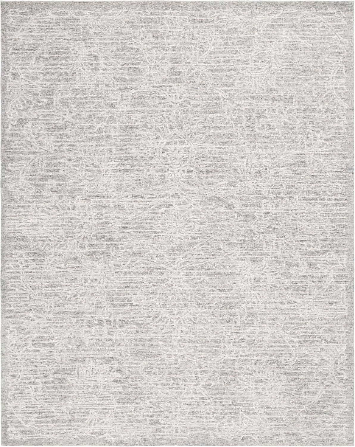 Bungalow Rose Roslyn Hand Tufted 80% Wool And 20% Cotton Floral Rug