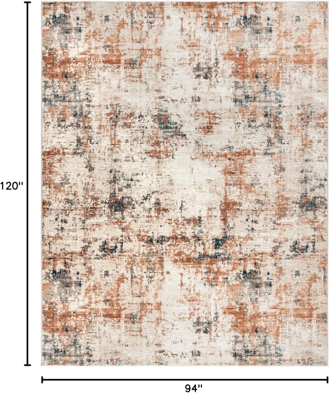 Gertmenian Quattro Doni Modern Abstract Polyester Polypropylene Indoor Area Rug