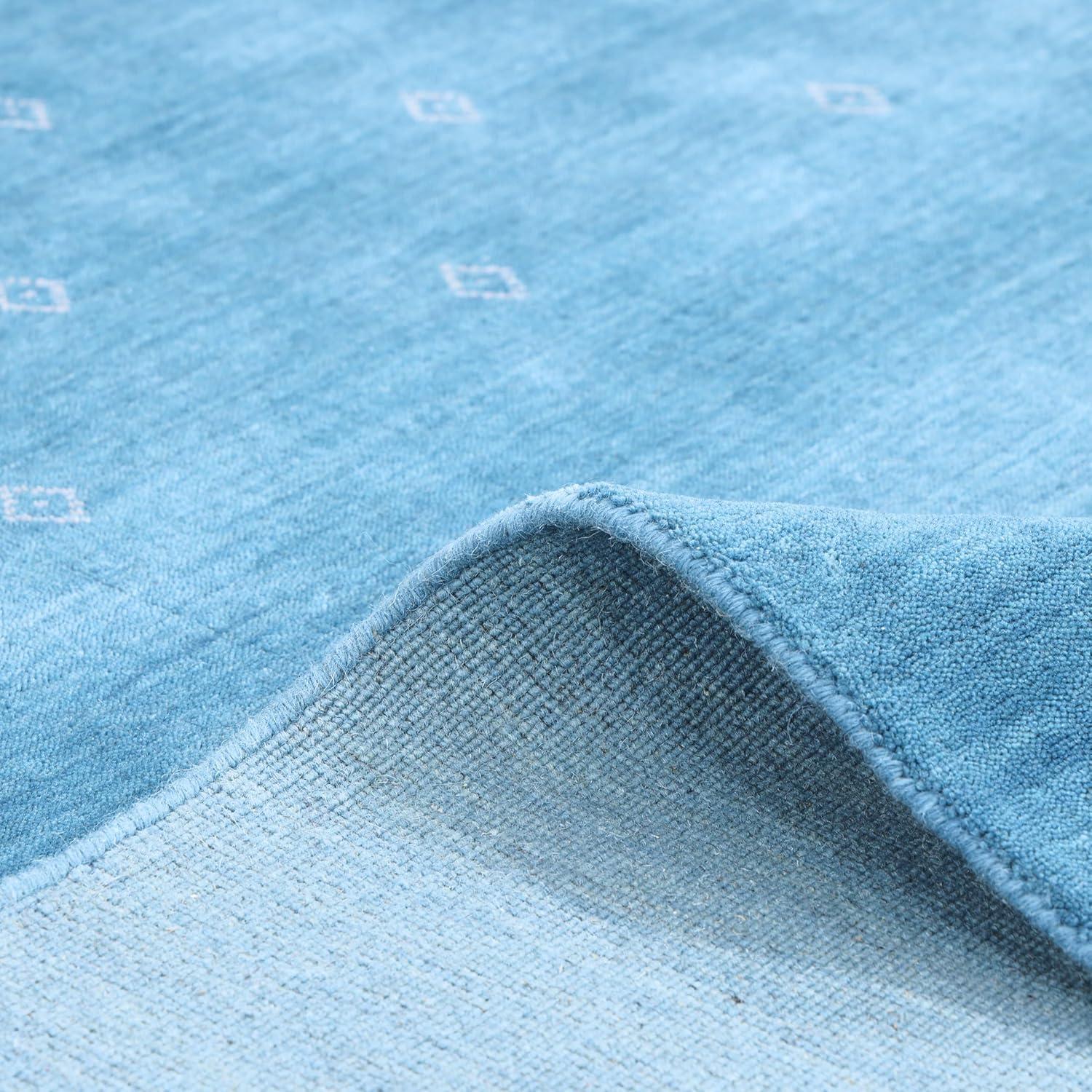 Cyrena Hand-Loomed Wool Rug - Sapphire / 9' x 12'