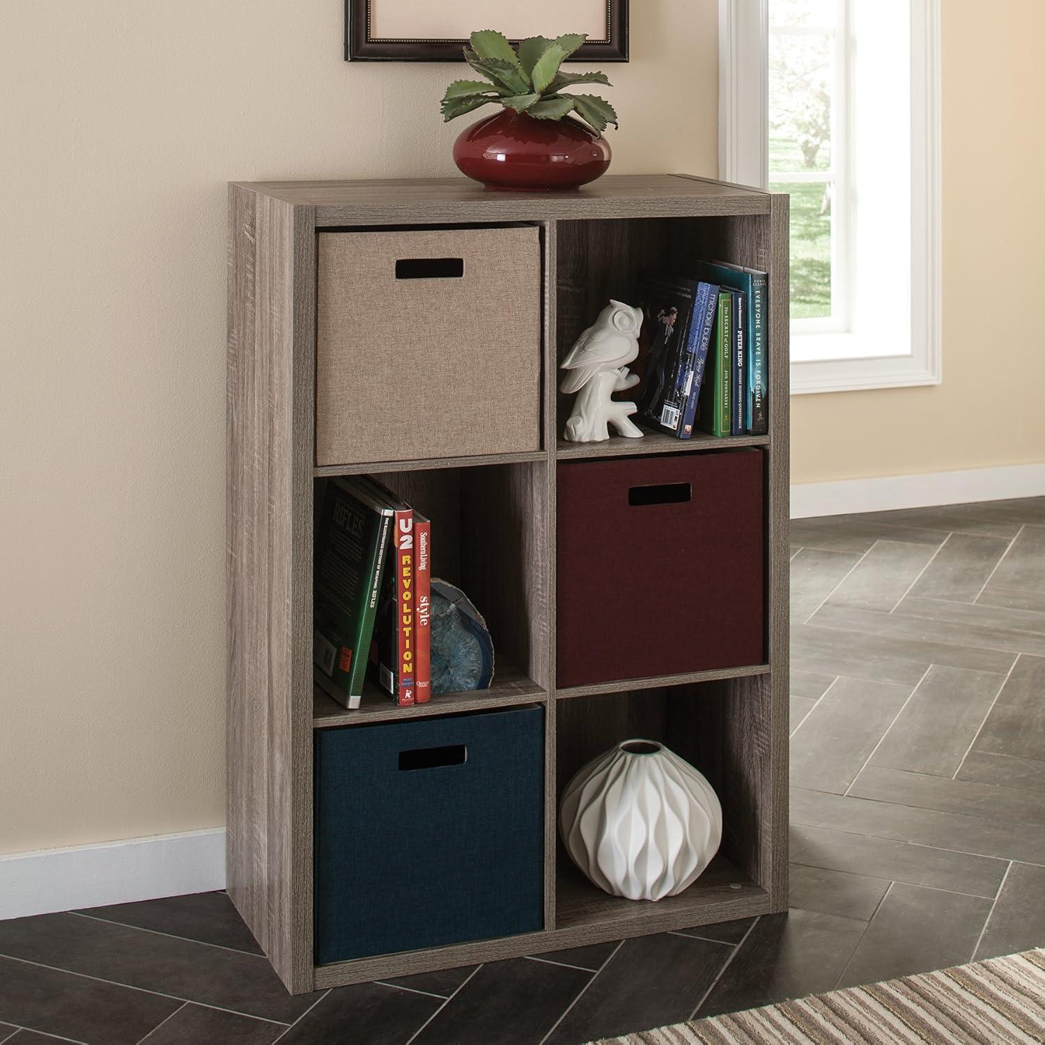 Decorative Storage 30'' H x 43.98'' W Cube Bookcase