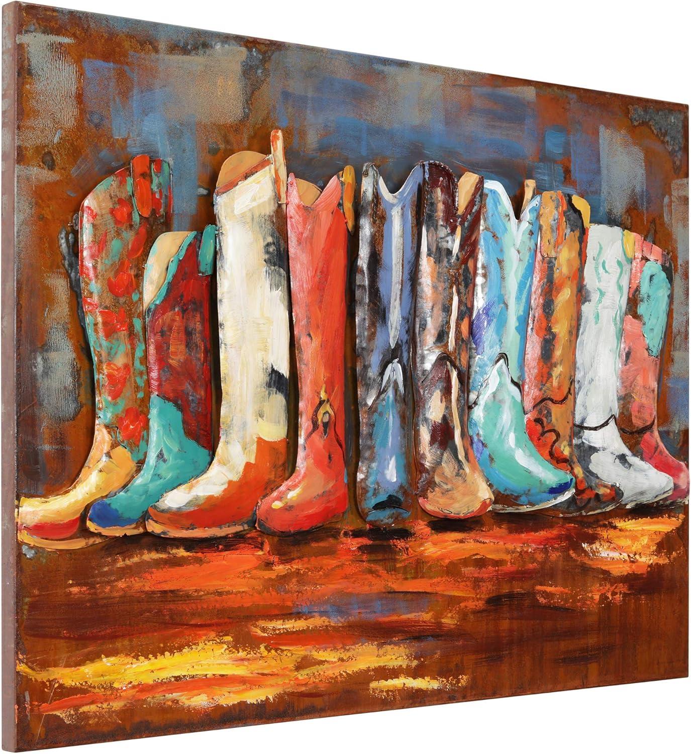 weilaicheng Unframed Painting on Metal