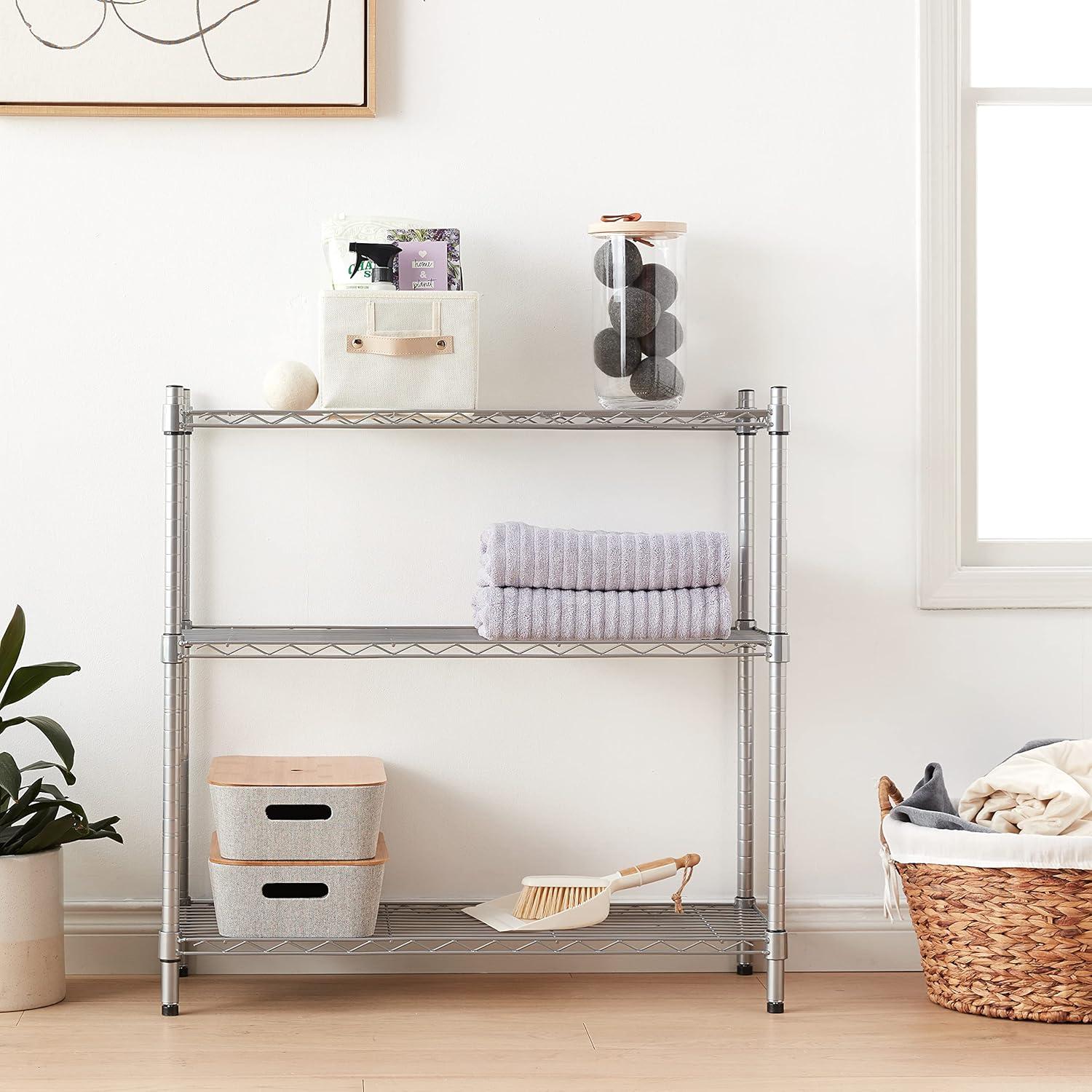 36'' W Steel Height -Adjustable Shelving Unit