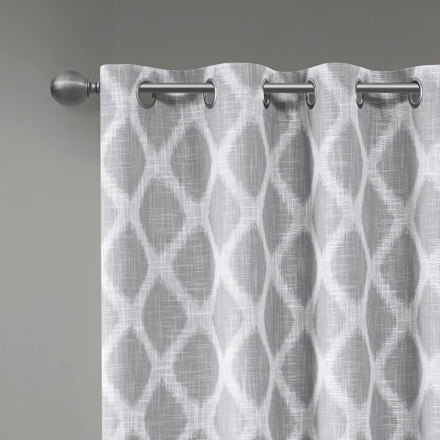 Etro Printed Ikat Blackout Curtain Panel