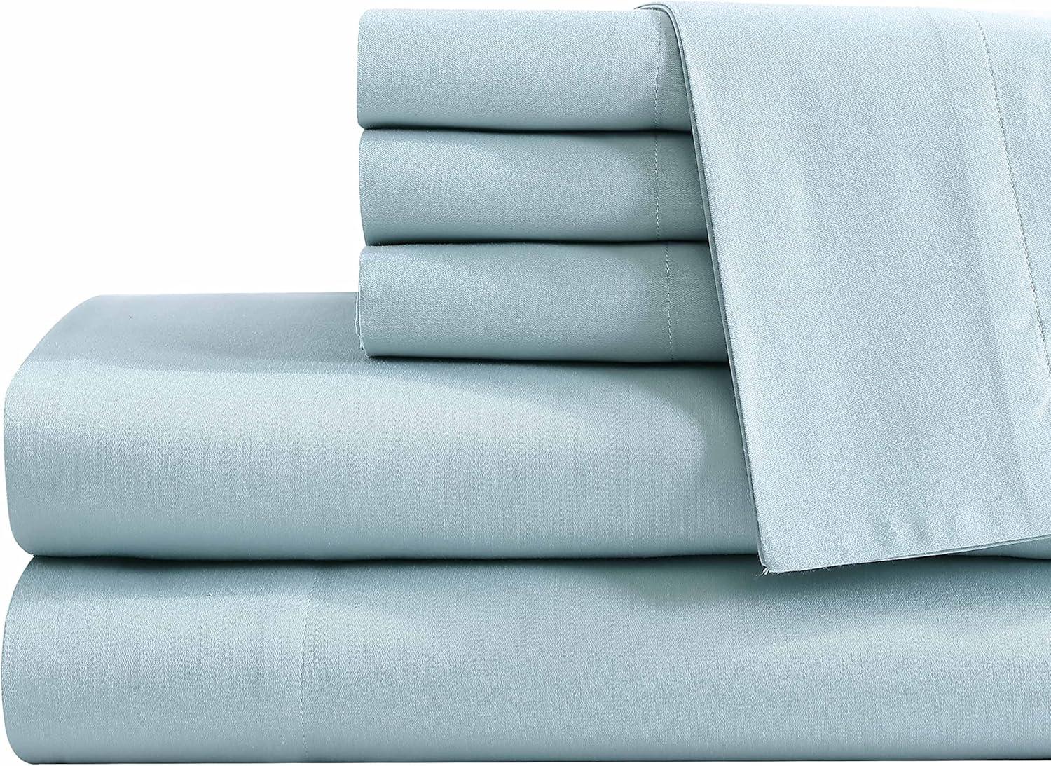 Tommy Bahama Solid Sateen Bonus Sheet Set