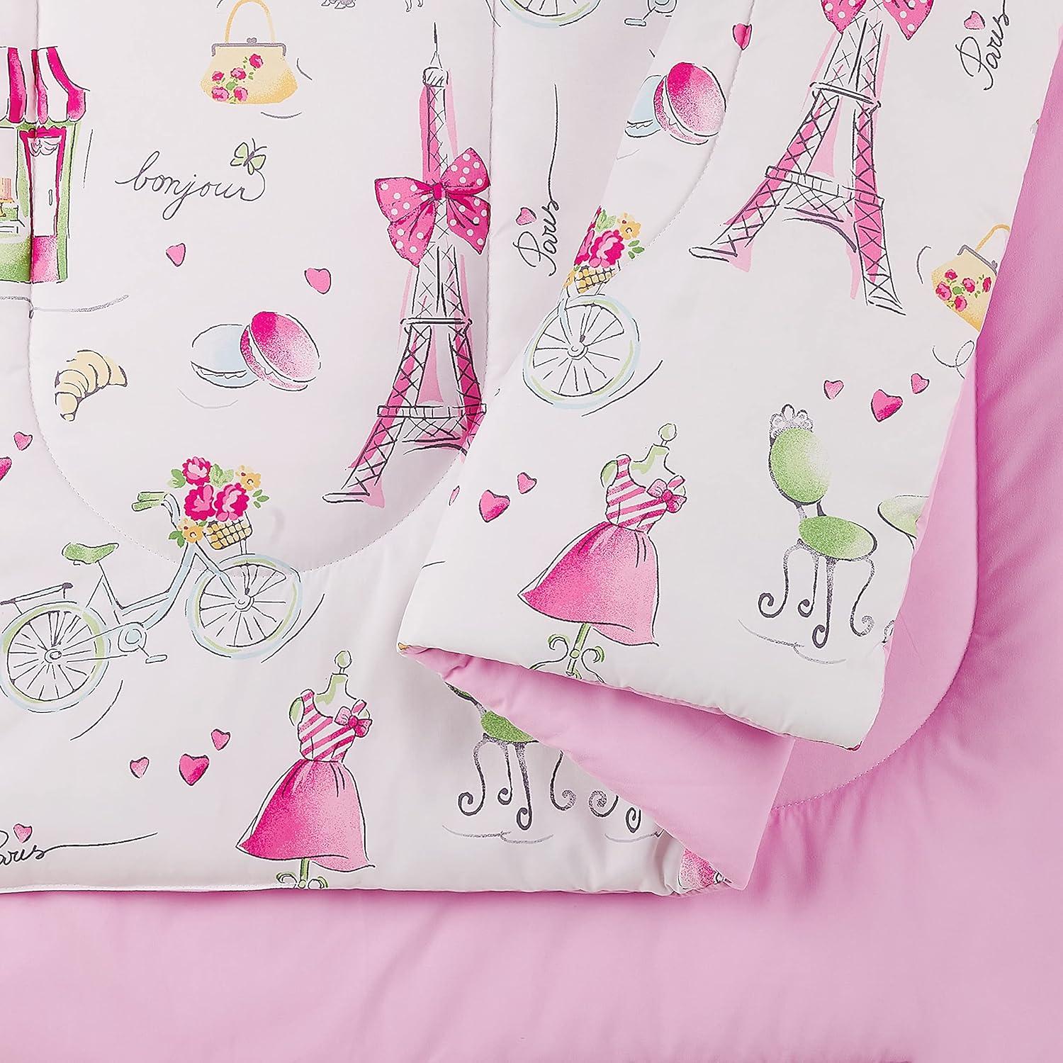 Pretty in Paris Reversible Comforter Set