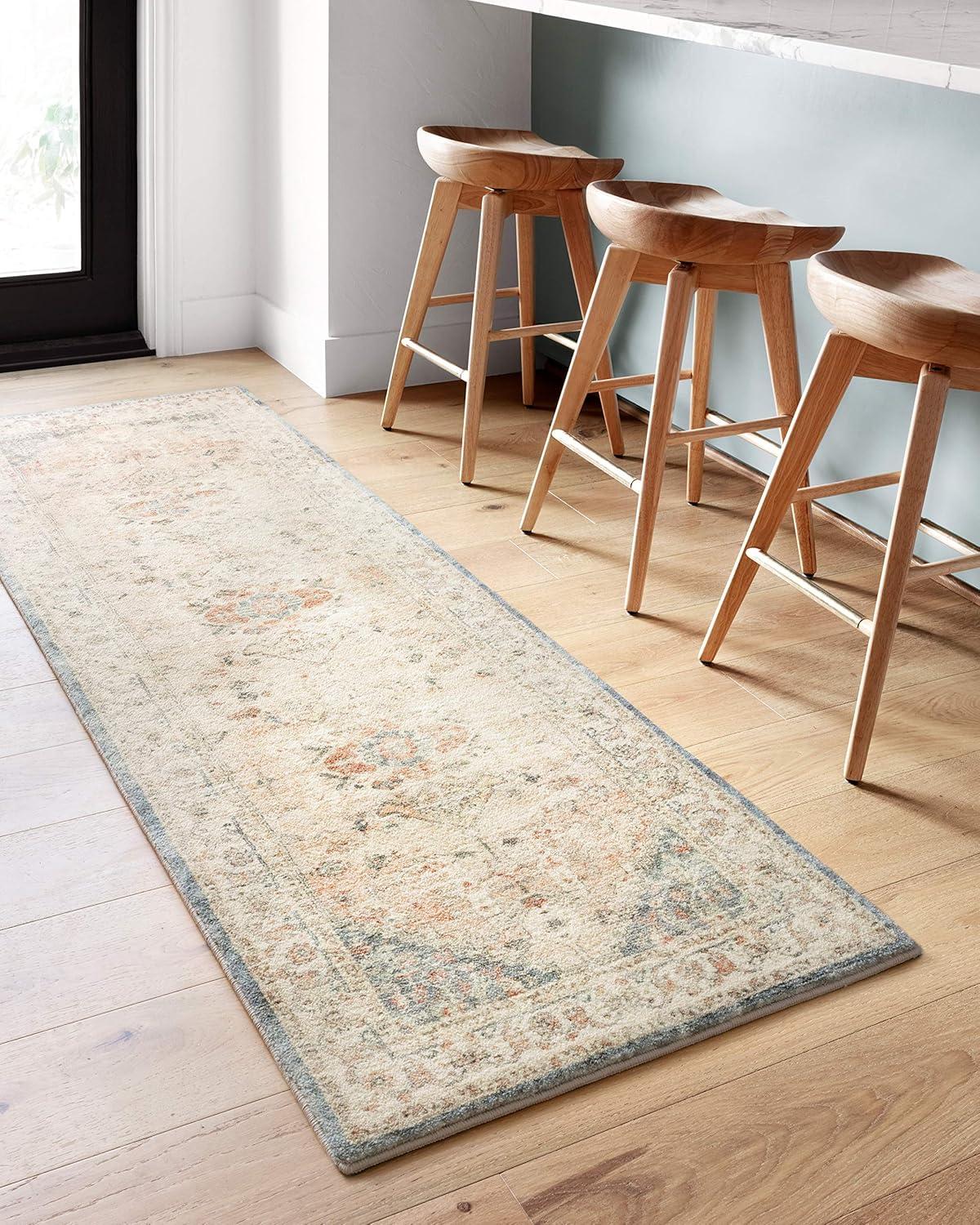 Loloi II Rosette Oriental Clay / Ivory Area Rug