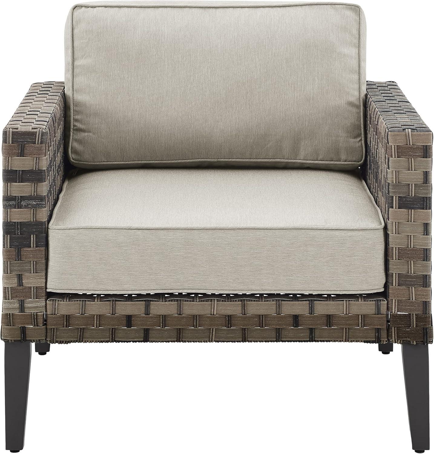 Prescott Outdoor Wicker Armchair - Crosley