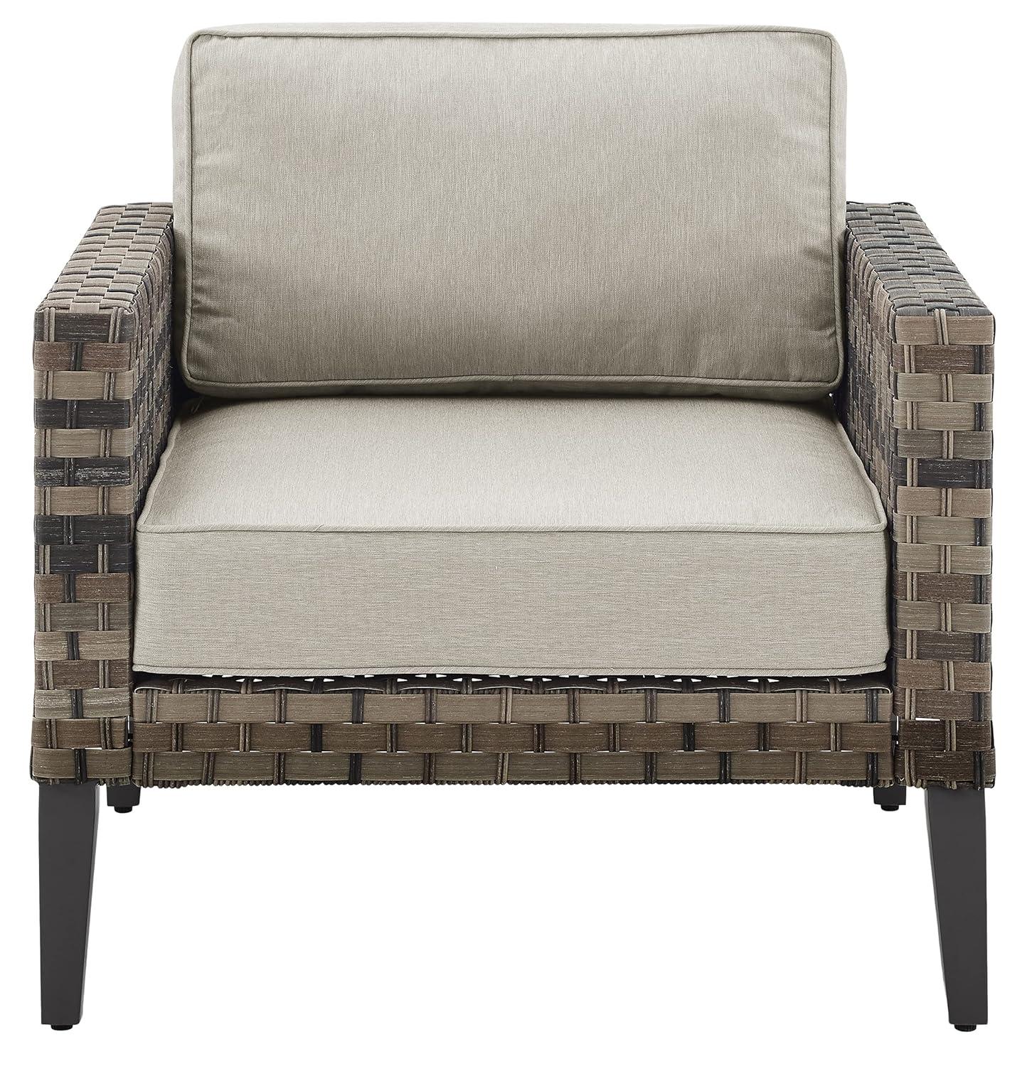 Prescott Outdoor Wicker Armchair - Crosley