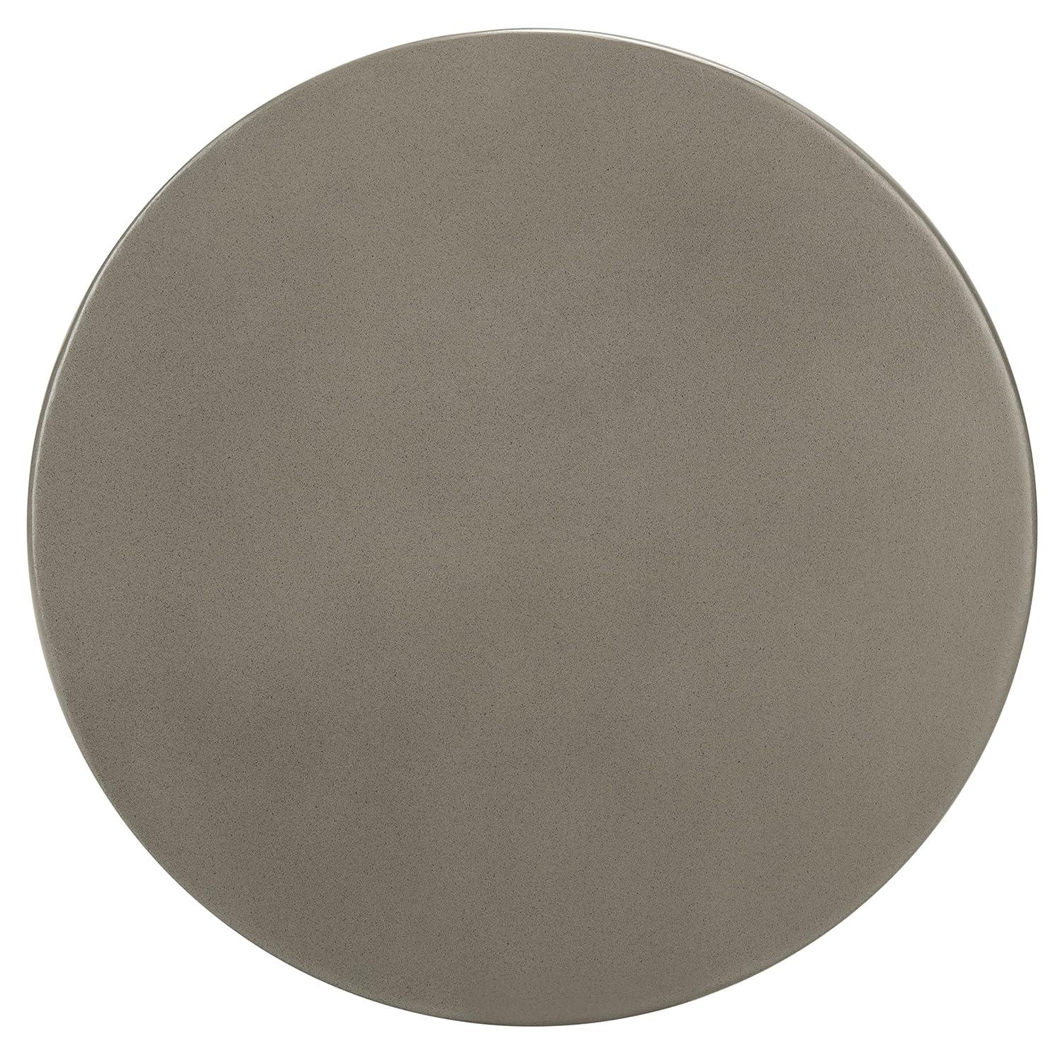 Kavita Concrete Accent Stool - Indoor/Outdoor - VNN1035 - Gray - Safavieh