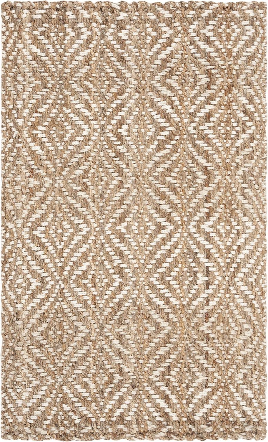 Natural Fiber 185 Flatweave Geometric Rug