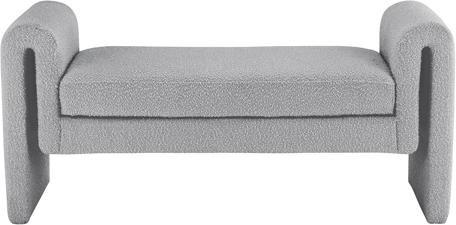 Hiroyasu Upholstered Boucle Bench