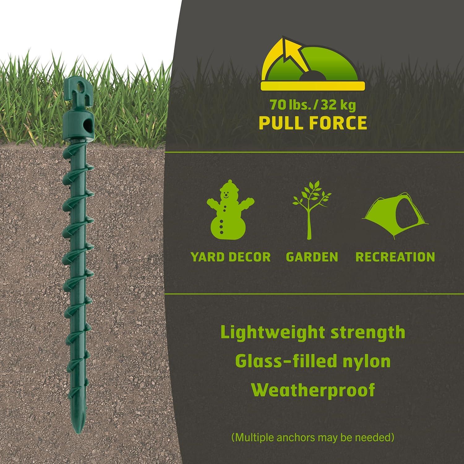 Vortex Gardening Ground Anchor (Set of 4)