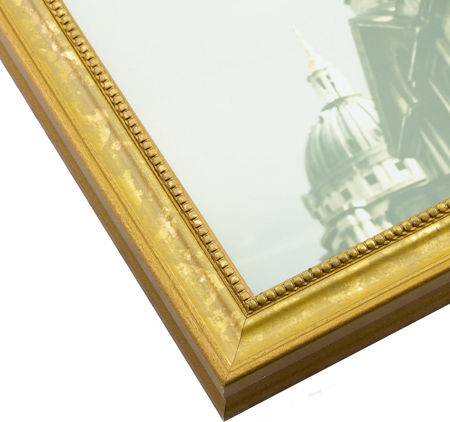 Craig Frames 8x10 Ornate Gold Picture Frame