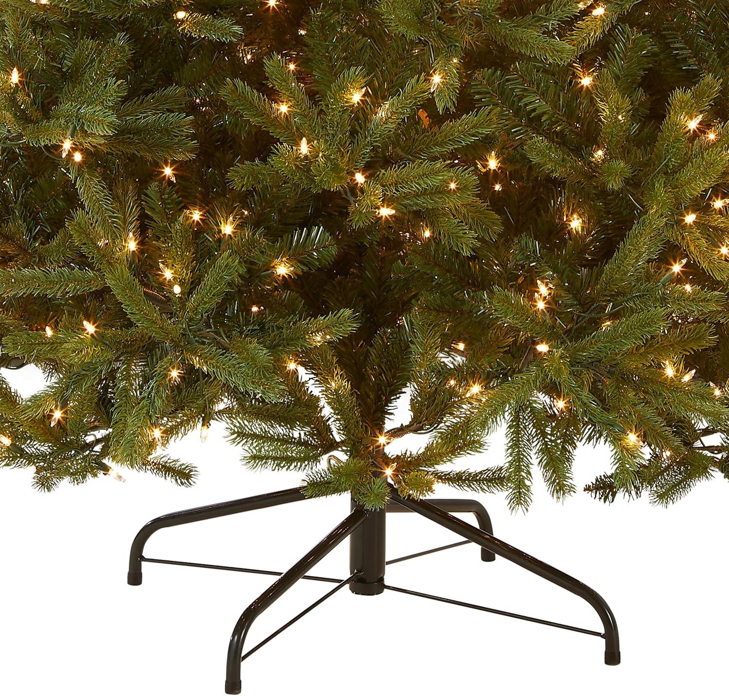 National Tree Company Pre-lit Jersey Frasier Fir Artificial Christmas Tree with Clear Lights