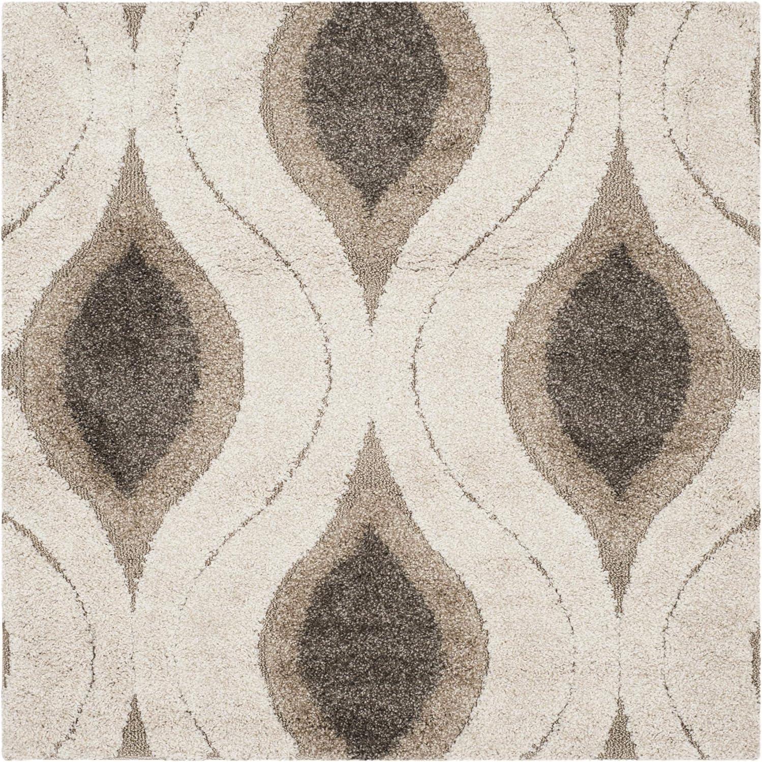 Florida Shag SG461 Power Loomed Rugs - Safavieh